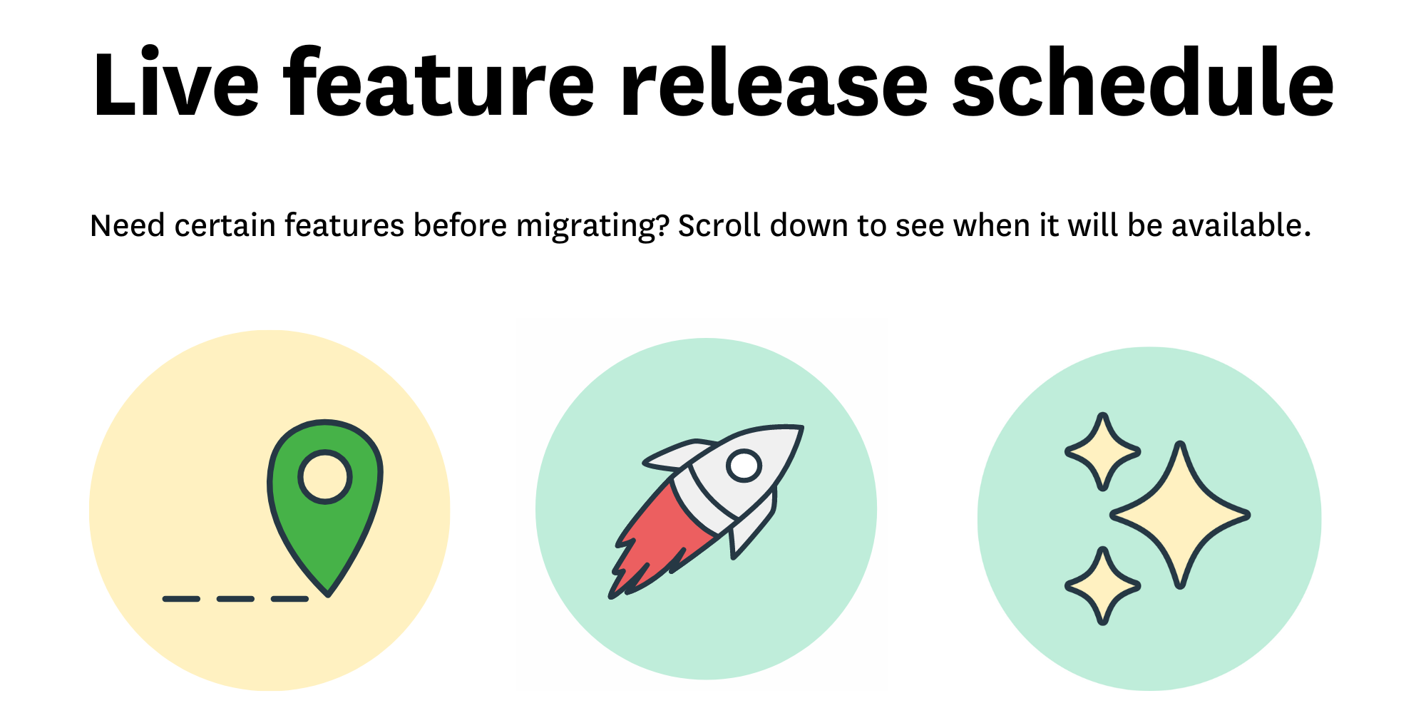migration tool launching graphic